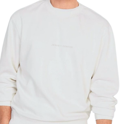 Jesus = Center Sweatshirt